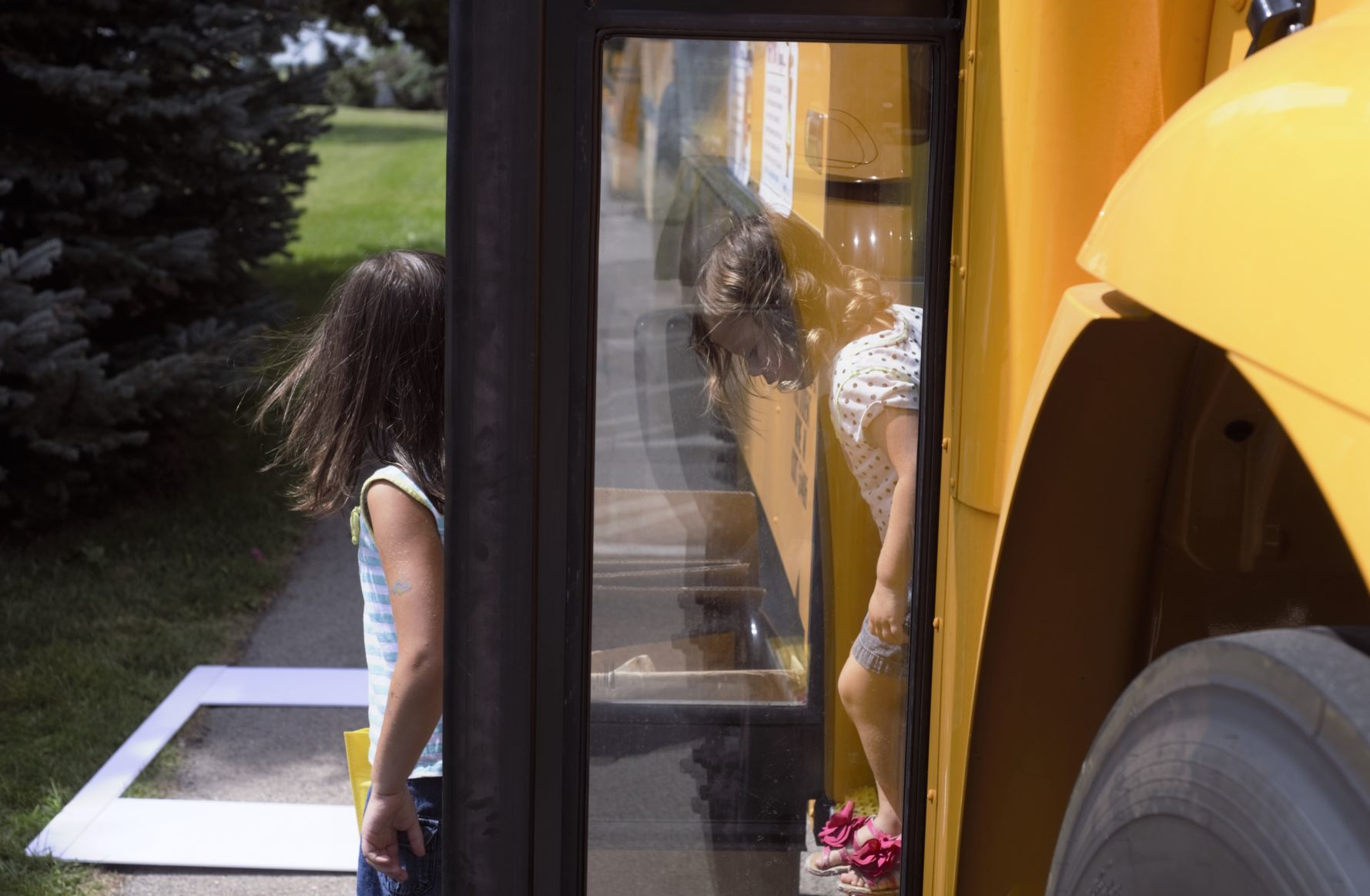 Off the bus